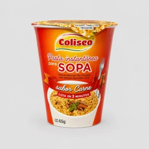 Sopa Carne Coliseo Instantánea
