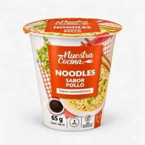 Fideos Noodles Pollo